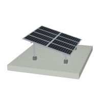 LB-Dip Galvanized Steel Ground Solar Mounting System